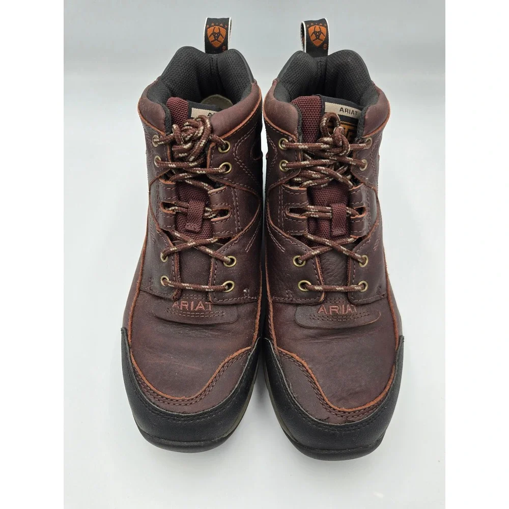 Ariat Boots Mens 9.5B Terrain H2O Waterproof Copper Leather Endurance 10004138